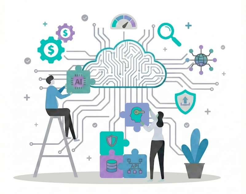 Consultant and Client Building AI Cloud Software Together